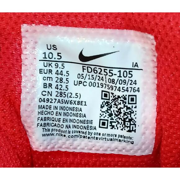 New Men's Sz 10.5 Nike Alpha Huarache Elite 4 Low MCS Baseball Cleats - Picture 7 of 7